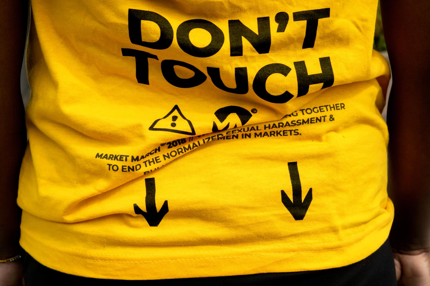 Market March T-Shirt Crop